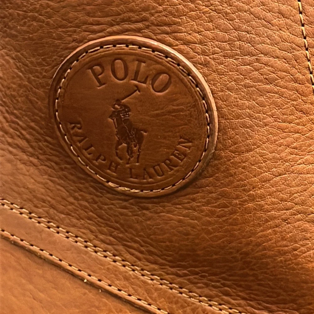 Polo Ralph Lauren Ranger Country Boots new brown tumbled leather Men’s Size 9